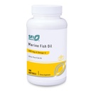Klaire Labs SFI Health Marine Fish Oil - Ultra čistý 300 miligramů EPA & 200 miligramů DHA Omega 3 Neochucený rybí olej bez rybí chuti, Cholesterol- Free & gluten- Free (100 Softgels)
