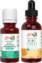 MaryRuth Organics Precision Probiotic & Vitamin C Kapky pro děti 124; USDA Organic, Clean Label Project Ověřený ® PHARMAN124; Gut Health, Imunitary Support, & Celkově Wellness PHARMAN124; Vegan, Non- GMO, Gluten zdarma