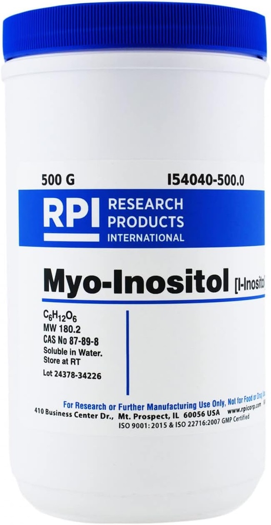 RPI Myo-Inositol (I- Inositol), 500 Grams