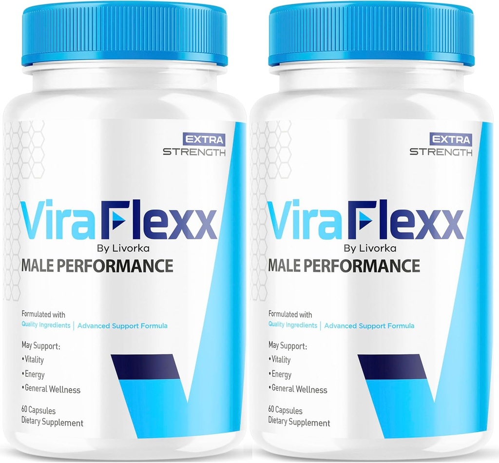 (2 Pack) µFlexx Pro Kapsle pro muže, Original ∞ Flexx Pro Mužské Support Pills Všechny přírodní podpora celkové zdraví, µFlex Premium Advanced Formule, Vira Flexx Recenze, 120 Kapsle pro 2 měsíce