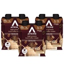 Atkins Mocha Latte Iced Coffee Ochucené protein Shake, Vysoký protein, Nízké Glycemické, Nízké sacharidy a Nízký cukr Shake, Keto- Friendly, 12 Pack