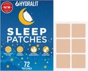 Spánkové záplaty pro dospělé Extra síla pomoc při spaní Patch Melatonin Restful Nights Time- uvolněné Formule kůže Jet Lag Cestování Friendly Poslední noc muži a ženy lepší ráno 72 Pack