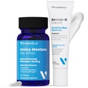 VitaMedica CLAS124; Arnica Montana 30X & Arnica Cream Bundle CLAS124; pro podlitiny, otoky, zánět a bolest Relief 124; Vitamin K Topical Cream CLAS124; Softens, Calms, Moisturizes, & Obnovuje pohmožděné kůže 124; USA Made