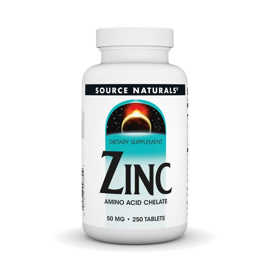 Zdroj Naturals Zinek, Amino Acid Chelate - dodatek stravy - 50 mg - 250 tablet