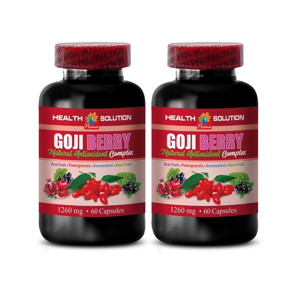 antioxidant multivitamin - GOJI BERRY - NATURAL ANTIOXIDANT COMPLEX - Přírodní resveratrol - antioxidanty doplněk - superfood goji bobule, goji bobule doplňky, superfood antioxidant, 2B 120Caps
