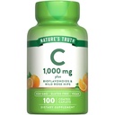 Nature 's Truth Vitamin C Bioflavonoids & Rose HIPS 124; 1000mg Iron 124; 100 Caplet Ibrahim 124; Vegan, Non- GMO a gluten zdarma