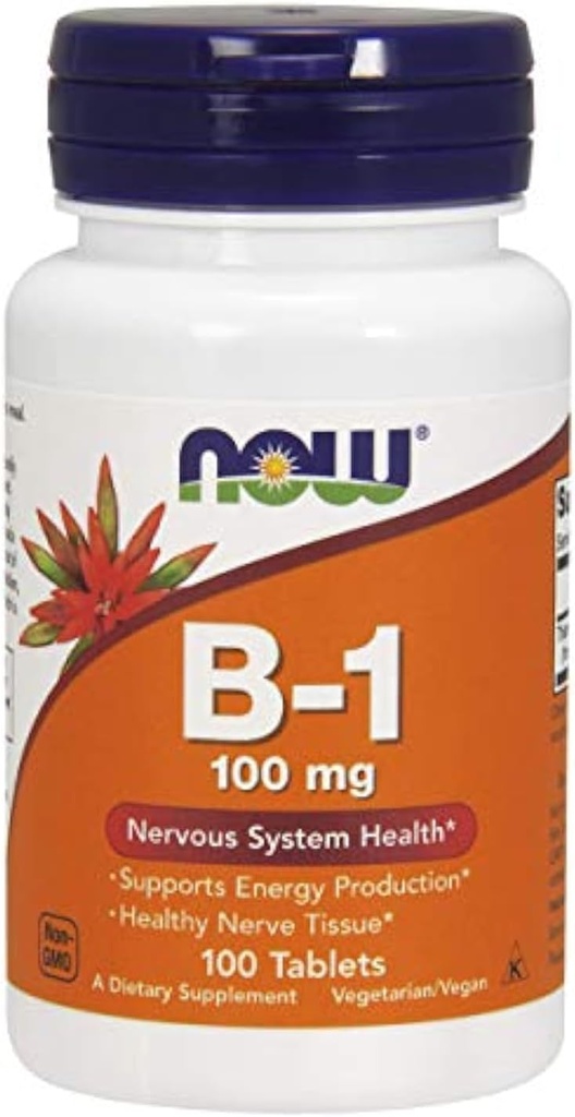 Nyní POTRAVINY Nyní B1 100MG, 100 Počet