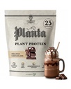 Ambrosia Planta - Premium Plant- Based Protein current 124; Vegan & Keto Friendly current124; Gourmet Flavors with No Floating or Stomach Upset current124; Gluten & Soy Free current 124; No Added Sugar current124; 25 Servings currency 124; Melted Chocolate