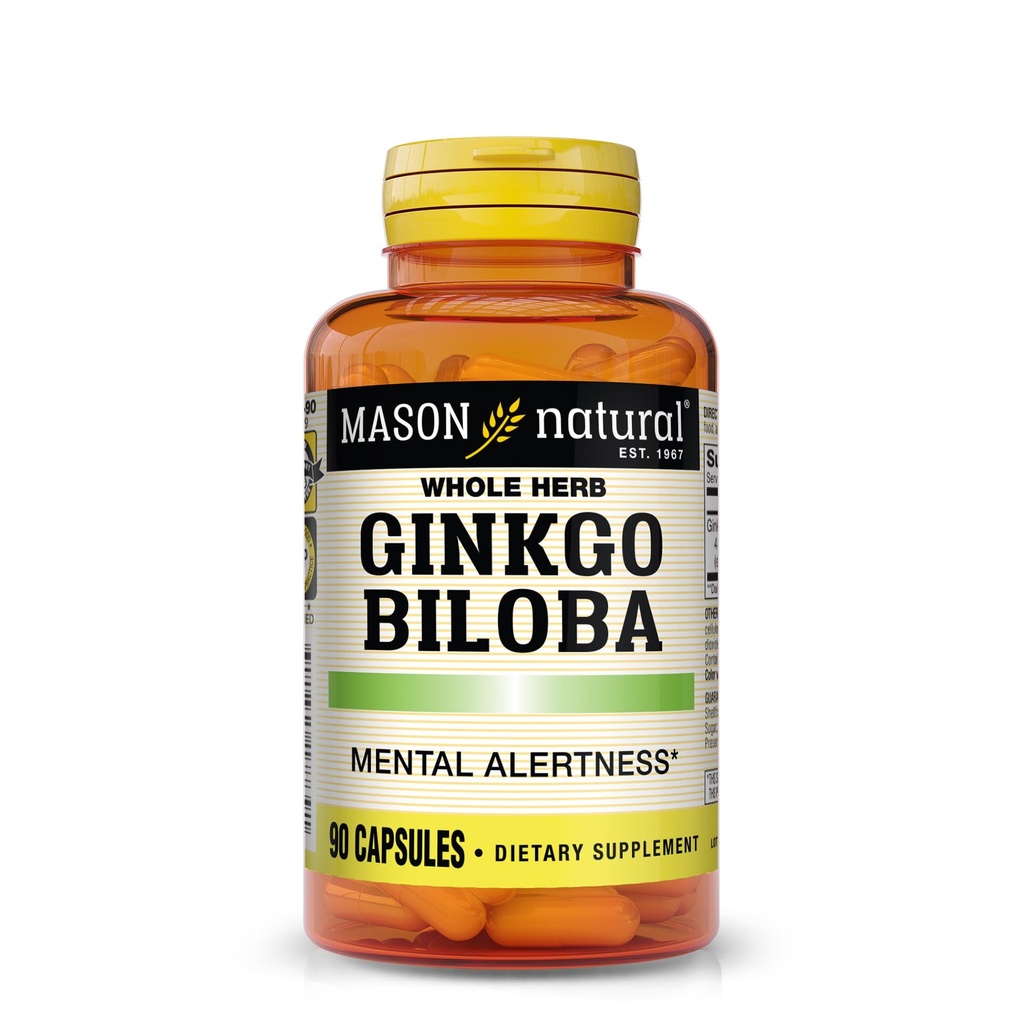 MASON NATURAL Gingko Biloba Kapsle, 90 Počet