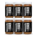 Fatworks Gourmet Cage- Free Duck Bone Broth, Traditional Flavor, Keto, Paleo, Collagen Rich, Preservative Free, 6 balení po 15 oz. Džbány