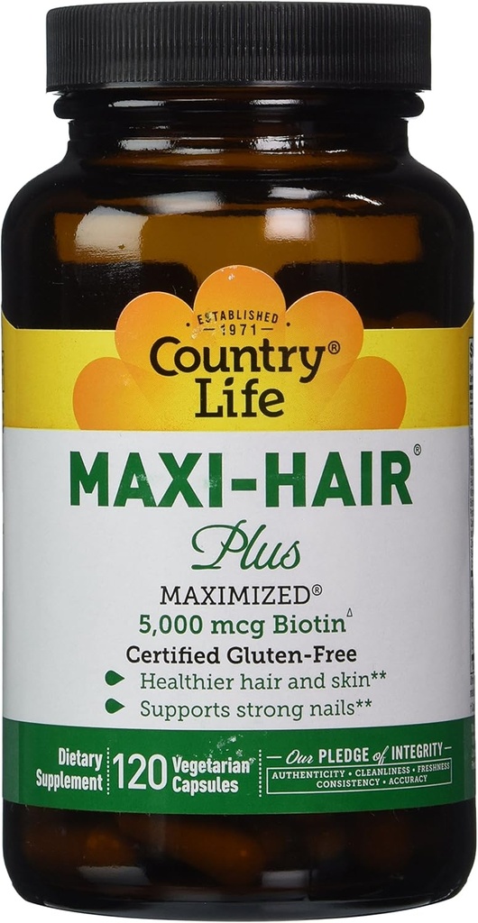 ZEMĚ LIFE Vitamíny Maxi- vlasy Plus BIOTIN, 120 VCAP