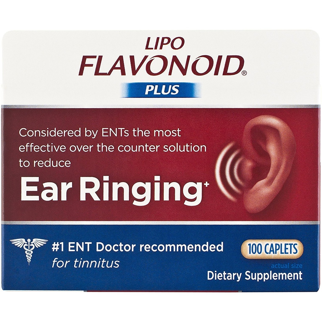 Lipo- Flavonoid Plus Dietní dodatek Ušní zdraví, 100 Počet (balení po 2)