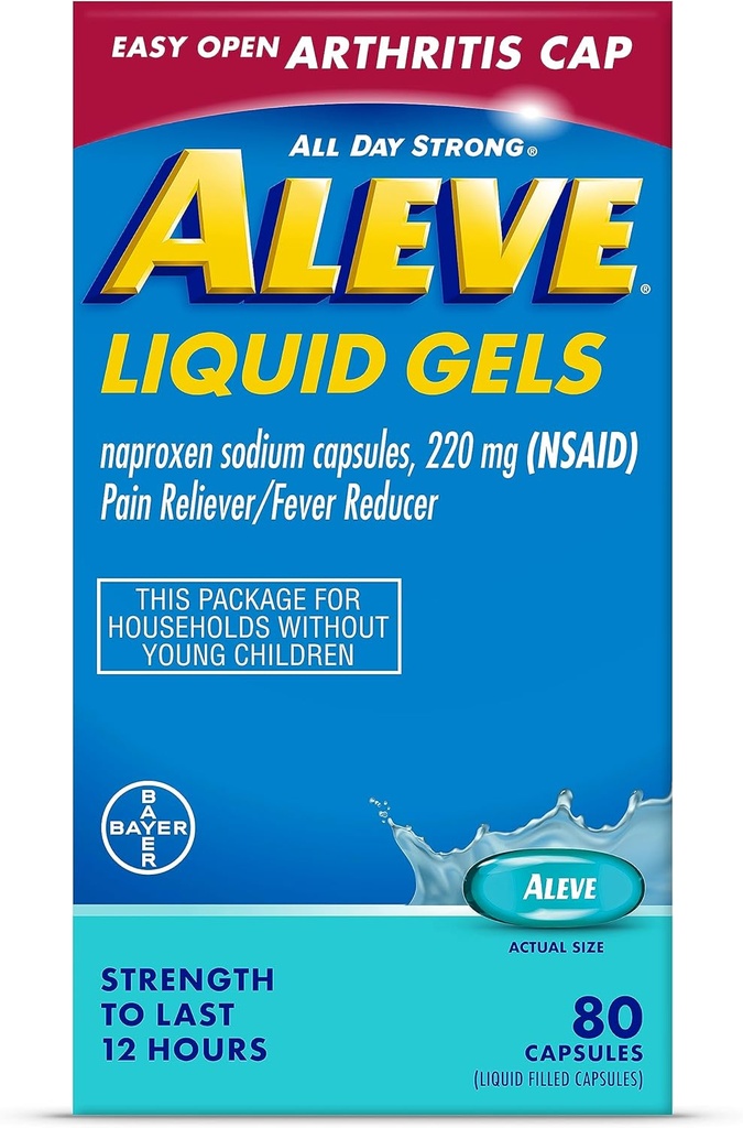 Aluve Artritis Liquid Gels 80ct. 24cs