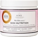 OMI Wellbeauty Výživa pro pleť, Klinicky prokázáno, že zvýšit elasticitu a snížit viditelné známky stárnutí kůže, Francouzský námořní elastin, kolagen, hyaluronická kyselina, vitamin C, 1 měsíc dodávky, 3.17oz