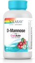 Solaray D- Mannose s Cranactinem - 60 Vegetariánských kapslí