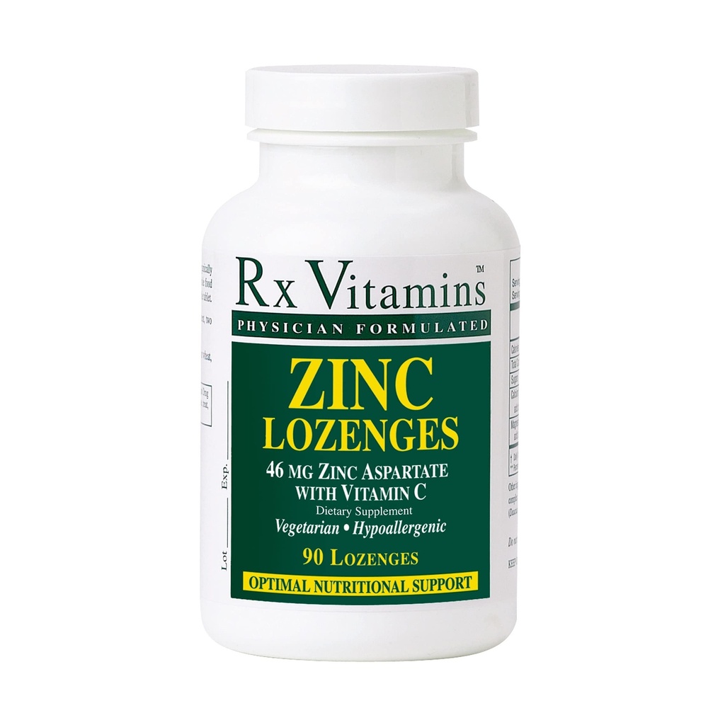 Rx Vitamíny Zinek Lozenges, 90 Lozengů