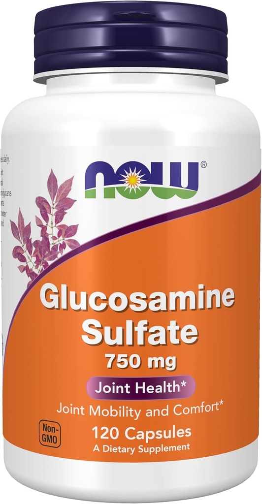 Nyní Potraviny doplňky, Glucosamine Sulfath 750 mg, s UL doplněk stravy Certifikace, 120 Veg Kapsle