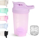 D.Y.A 16oz Shaker Lahvička Leak Proof Sports Shake Cups for Protein Shakes Lahvička pro předcvičení a cestování jít BPA zdarma & Easy Clean Protein Shaker Lahvička, Purple