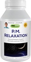 ANDREW LESSMAN P.M. Relaxace - 90 Kapsle - Přírodní podpora pro jemný klidný spánek s melatonin, Valerian, Passionflower, Chmel, Heřmánek. No Morning Grogginness Small Easy to Polykat Kapsle