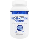 ML Natural Fosfatidyl Serine 400 mg (vysoké dávkování) 120 Zeleninové tobolky. Podporuje paměť a mozková funkce, Non- GMO, NSF- Certified & cGM- Compliant