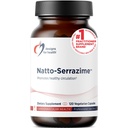 Designy pro zdraví Nattokináza se Serrapeptidázou - Natto- Serrazime + proteolytické enzymy - Určeno pro podporu zdravého oběhového systému + imunitní zdraví - Non- GMO dodatek (120 Kapsle)