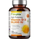 biophix Vitamin D-3 10000 IU High-Potency 120 Softgels - High- Potency Non-GMO Soy- Free podporuje silné imunitní zdraví kostí