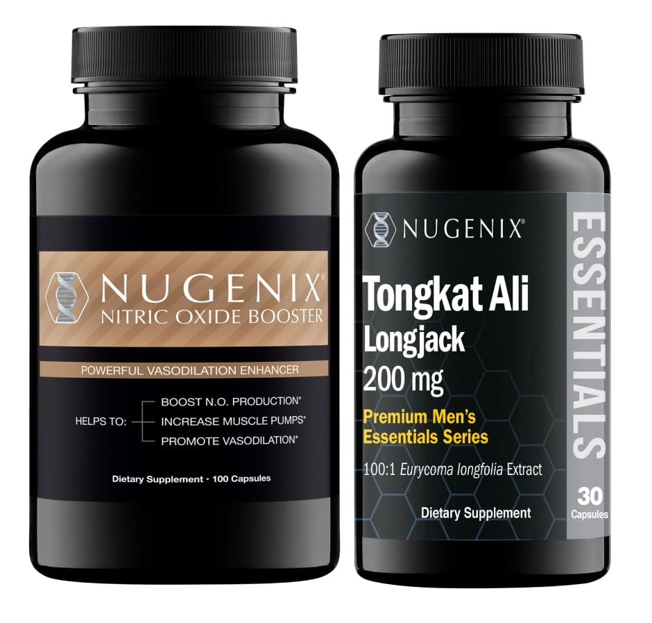 Nugenix Nitric Oxide Booster a Tongkat Ali doplňky pro muže