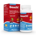 Redd Remedies, Gouch!, Supplement Support for Joints and Uric Acid Levels, Povzbuzuje zdravou zánětlivou reakci, Tart Cherry & Quercetin, 60 Vegan Kapsle
