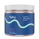 Flyby Electrolytes Powder [No Add Sugar: Přirozeně slazený] Obsahuje draslík, Aquamin ™ vápník & hořčík, mořská sůl sodná, plné spektrum 72 Stopy Minerály - Jahodová citronáda