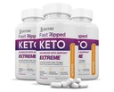 (3 Pack) Rychlé Ripped Keto ACV Extrémní pilulky 1675MG Keto podpora míchací kapsle Alternativa k Keto ACV Gummies Vyrobeno Apple Cider Ocet Extra Panenský olivový olej Powder Green Tea Leaf 180 Kapsle