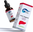 Liquid Support Liquid Supplement - Speciální vzorec - Equilise Cleanse Detox & Opravy Formule - Herbal Játra Supplement s L- Ornithin L- Aspartate Silymarin