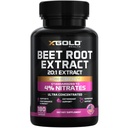 Beet Root Extract - 12000mg 20x Koncentrované Beet Root Kapsle Dodatek w / Black Pepper - Vysoké dusičnany - Přírodní oxid dusičný Booster - Vysoce koncentrovaný a biologicky dostupný - Vyrobeno v USA -180 Caps