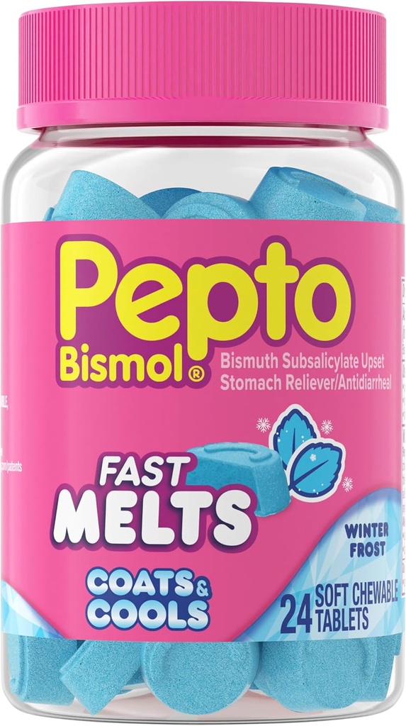 Pepto Bismol, Fast Melts, 24 Počet