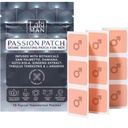Laki Naturals Passion Patch for men (Pack of 15) - Podporuje Cirkulaci, Vitalitu, Vigour a energii s přírodními složkami - Non-Habit Forming, Time- Uvolněné pánské wellness záplaty