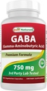 Nejlepší Naturals Gaba 750 mg 100 Veggie Caps