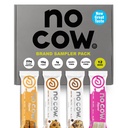 No Cow Vegan Protein Bary, Upgraded Brand Sampler Pack 124; 20g Plant Based Protein, Gluten Free, Dairy Free, Soy Free, Keto Friendly, Nízký cukr, High Fiber Snack Bary 124; Pack of 12