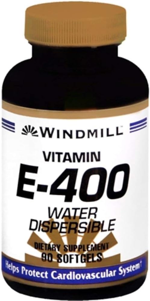 Vitamin E SFGL 400 IU WTR DS WMILL, 90 Počet