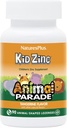 Natures Plus Animal Parade KidZinek, Tangerine Flavor - 90 Animal- Shaped Lozenges, Balení 2 - Organicky Chelated Zinek - Vegan, gluten zdarma - 180 Celkem Service