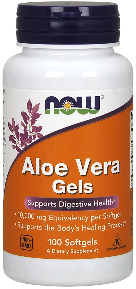 Foods Aloe Vera, 100 Softgels