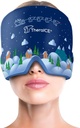 TeraICE Migréna Relief Cap, Chlazení Gel Klobouk, Soothing bolest hlavy Ice Pack Mask Products, Face Cold Compress Hlavice Wrap for Tension & Stress