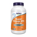 Doplňky stravy, Super Omega EPA, 360 EPA / 240 DHA, Molekulárně destilovaná, Kardiovaskulární podpora *, 240 Softgels