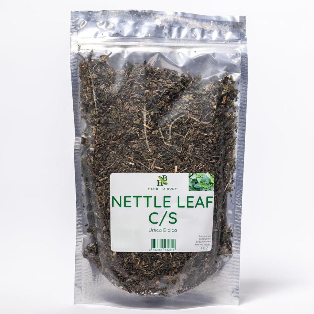 Herb to Body Nettle Leaf C / S CARL 124; Cut & Sifted CARL 124; Urtica Dioica CARL 124; Wildcrafted CARL 124; 4oz