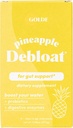 GOLDE Ananas Debloat - Probiotický dodatek pro přírodní uvolňování a přetrvávání trávicí rovnováhy - Vegan, Keto, Low- Sugar - 8 Služeb