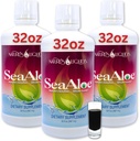 Liquid Aloe Vera Juice Oceanic Elixir - Proprietární botanická směs pro štítnou žlázu, potravu a imunitní podporu, 32- z (balení po 3)