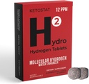 Vodové vodní tablety pro pitnou vodu 60 Počet 12 PPM Nanobubbles- Travel Friendly US Company
