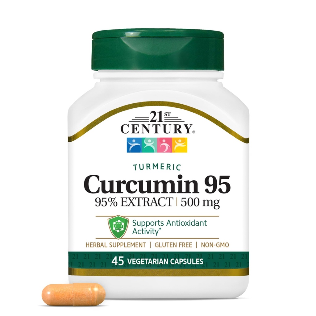 21. století Curcumin 95 Bylinné doplňky, 45 Počet (22757)