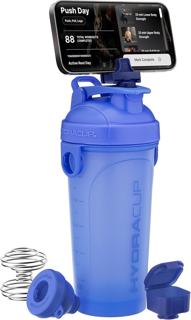 Hydra Cup JailBreak láhev (1. generace) - Volný Shaker 124; Použití jako Tripod sledovat a zaznamenávat obsah 124; Mixes Shakes 124; Obsahuje telefon Clip, Pill Container, Funnel, Shaker láhev & Dual Mixers