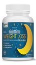 Maximální Slim Nighttime Weight Support - Gentle Fat Burning & Sleep Aid - African Mango, Resveratrol & Green Tea - Non- GMO, Vegan, 60 Kapsle