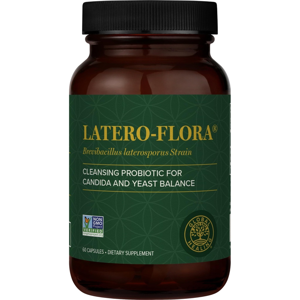 Latero- Flora Probiotic 60 počet podle Global Healing Center
