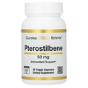 California Gold Nutrition Pterostilben, 50 mg, 30 Veggie Kapsle